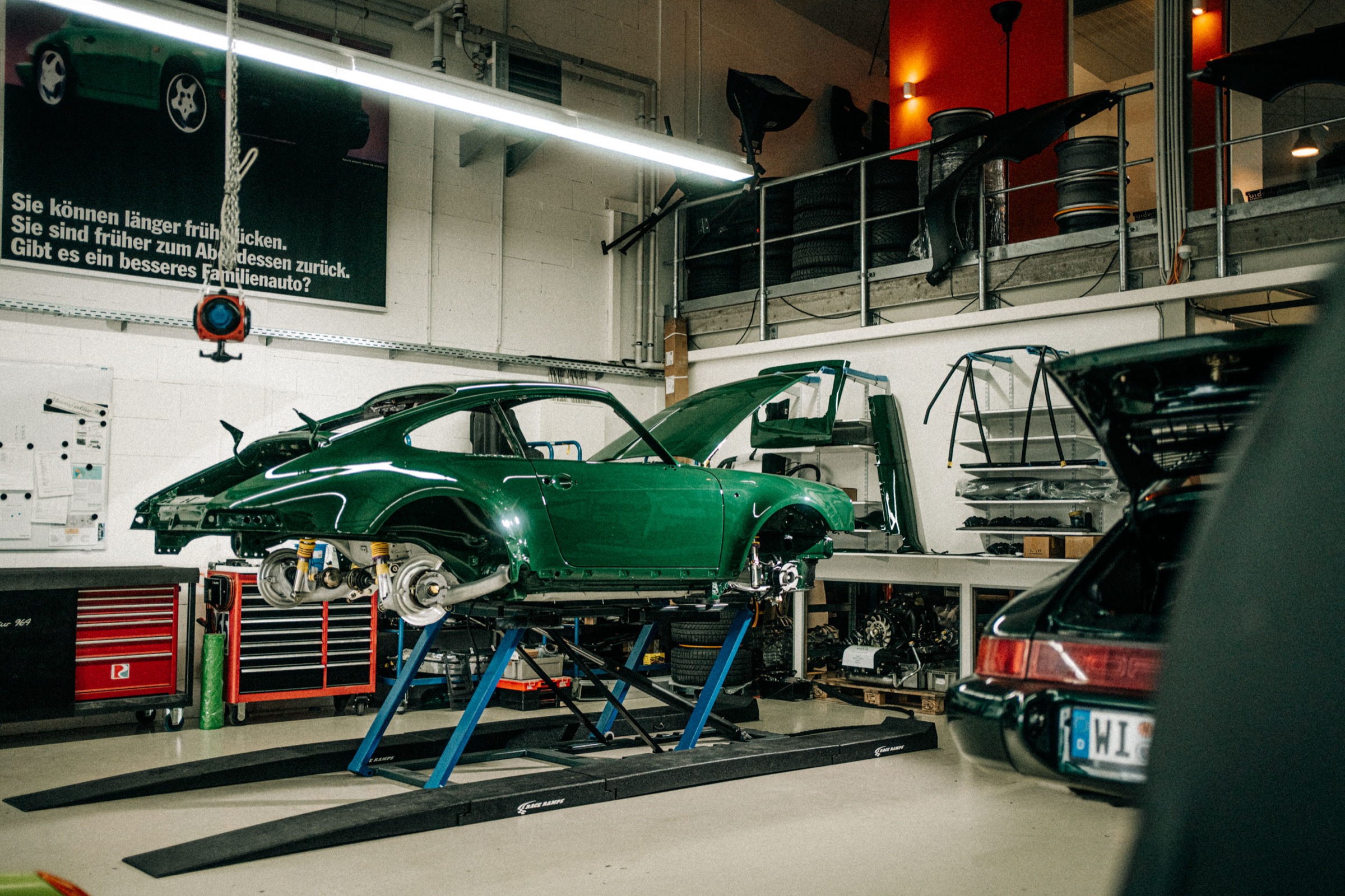 Irish Green 964 turbo